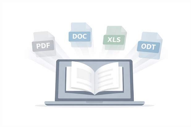 Upload PDF, Word, or PowerPoint to create flipbook