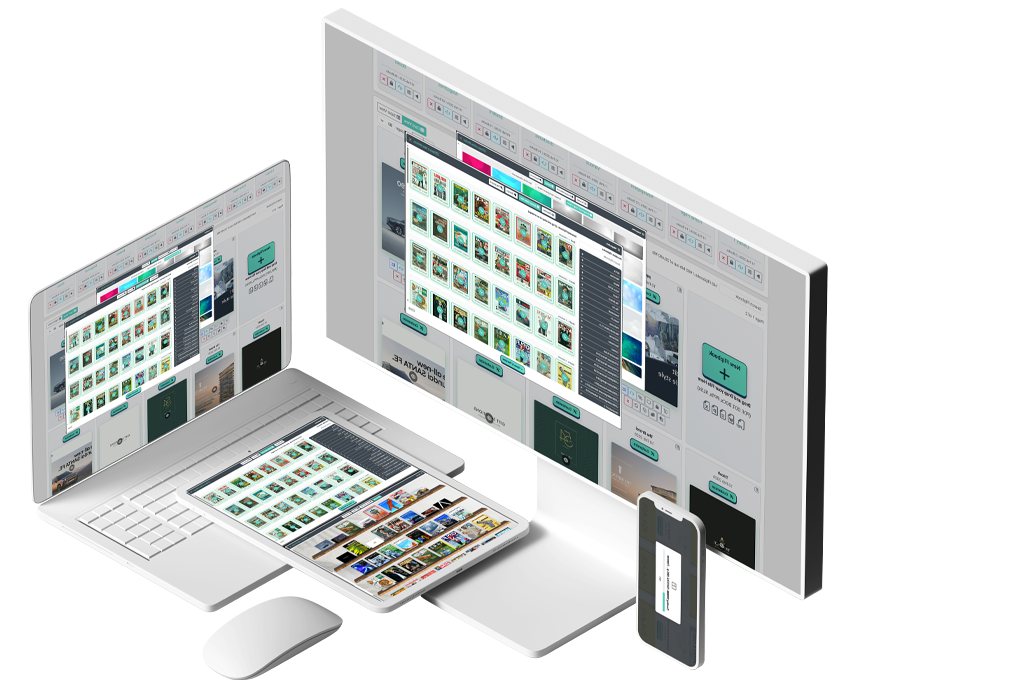 PDF Flip dashboard for creating and managing flipbooks